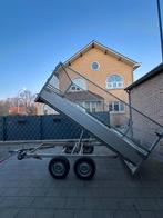 Ongeremde kipper aanhangwagen dubbelas, Ophalen of Verzenden, Zo goed als nieuw