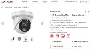 Hikvision 4 MP IP Camera (DS-2CD2347G2-LU) beschikbaar voor biedingen