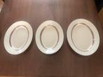 Art deco - 3 ovale serveerschalen, Enlèvement