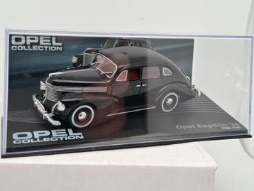 Opel Kapitän '38 (noir) (1938-1940) - Eaglemoss 1:43 disponible aux enchères