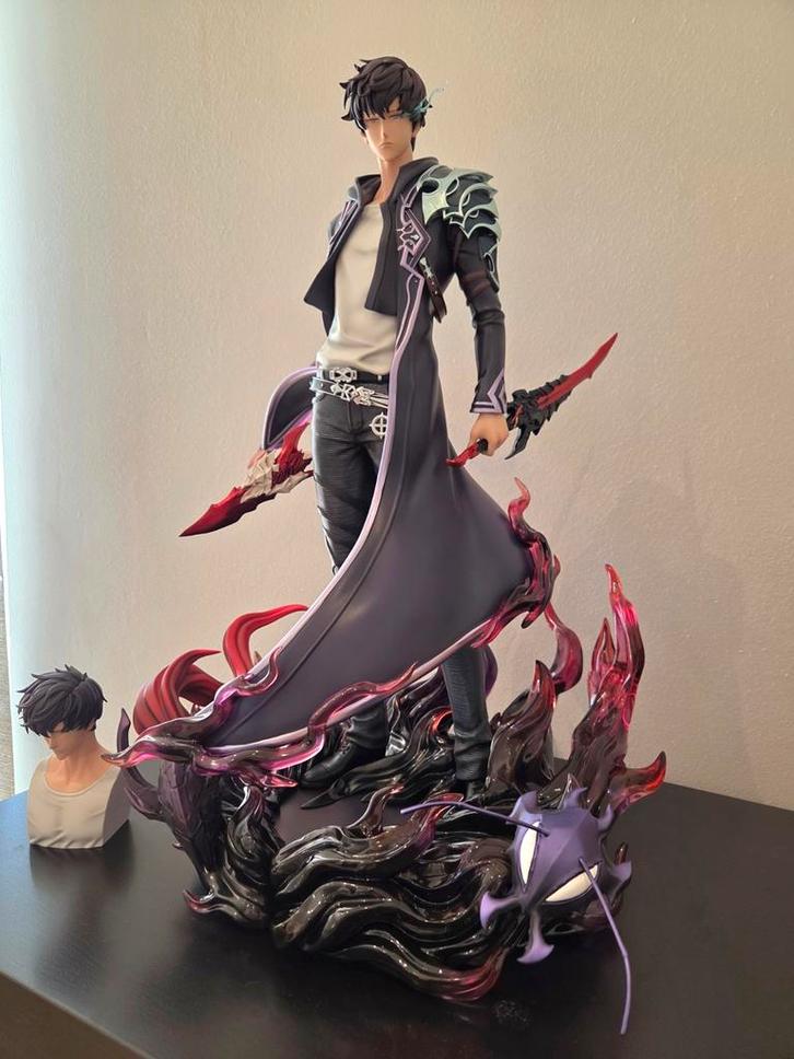 Solo Leveling statue résine 1/4, Verzamelen, Beelden en Beeldjes, Nieuw, Ophalen of Verzenden