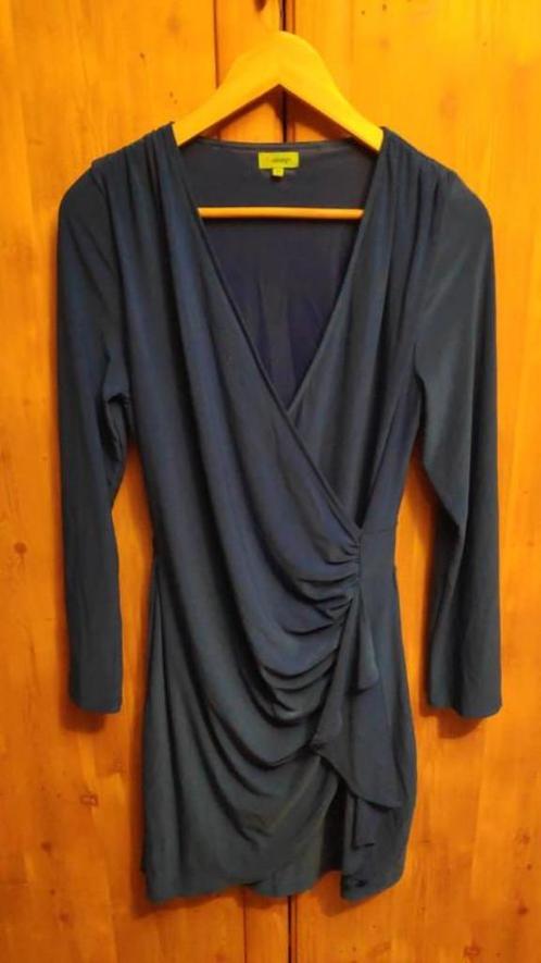 Koningsblauwe jurk K-design M, Kleding | Dames, Jurken, Zo goed als nieuw, Blauw, Ophalen of Verzenden