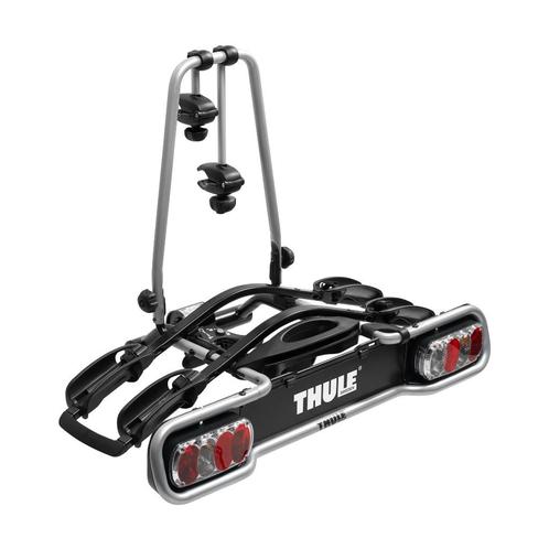 Porte vélo Thule EuroRide 940, Auto diversen, Fietsendragers, Zo goed als nieuw, Trekhaakdrager, 2 fietsen, Brede banden, Elektrische fiets