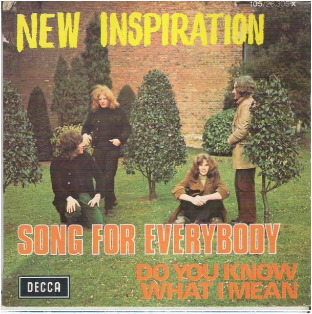 NEW INSPIRATION: "Song for everybody" - Belpoptopper!, Cd's en Dvd's, Vinyl Singles, Zo goed als nieuw, Single, Pop, 7 inch, Ophalen of Verzenden