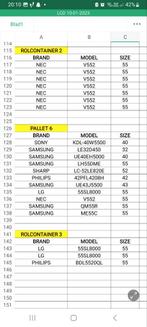 100 pièces de télévision, TV, Hi-fi & Vidéo, Comme neuf, Full HD (1080p), Samsung, Enlèvement ou Envoi