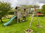 Portique de jeux balançoire toboggan, Kinderen en Baby's, Speelgoed | Buiten | Speeltoestellen, Glijbaan, Gebruikt