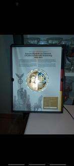 Herdenkings Munt sisi nr 9 van 100 gold plated, Ophalen of Verzenden, Losse munt, Goud