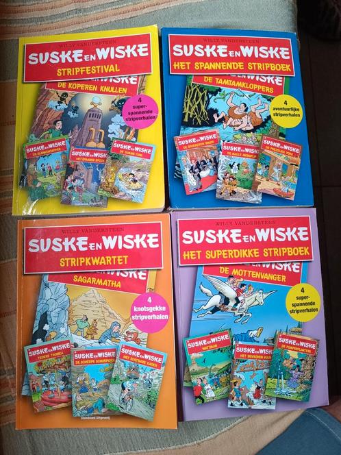 Suske en Wiske (Lidl) verzamelboeken 4 verhalen, Boeken, Stripverhalen, Ophalen of Verzenden