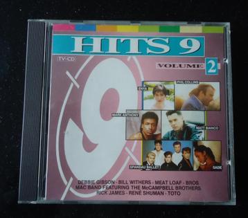 Te koop de originele verzamel-CD Hits 9 Volume 2 van CBS/WEA beschikbaar voor biedingen