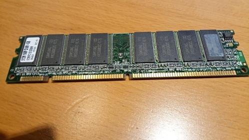 MT8LSDT166AG-133E1 MIC SDRAM 133 MHz CL3, Computers en Software, RAM geheugen, Zo goed als nieuw, Desktop, 1 GB of minder, DDR3