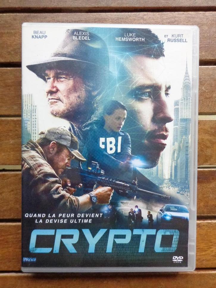 )))  Crypto  //  Kurt Russell   (((, CD & DVD, DVD | Thrillers & Policiers, Comme neuf, Thriller d'action, À partir de 16 ans