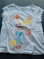 Wit T-shirt Frozen maat 110, Enfants & Bébés, Vêtements enfant | Taille 110, Comme neuf, Fille, Chemise ou À manches longues, Disney