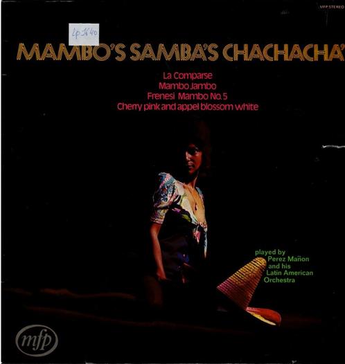 Vinyl, LP   /   Perez Mañon – Mambo's Samba's Chachacha's, CD & DVD, Vinyles | Autres Vinyles, Autres formats, Enlèvement ou Envoi