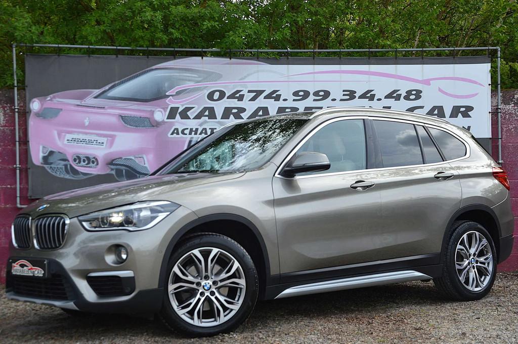 BMW X1 2.0d sDrive Sport BOITE AUT NAV CAM CLIM 63.103KM, Autos, Argent ou Gris, Achat, Entreprise, 5 portes