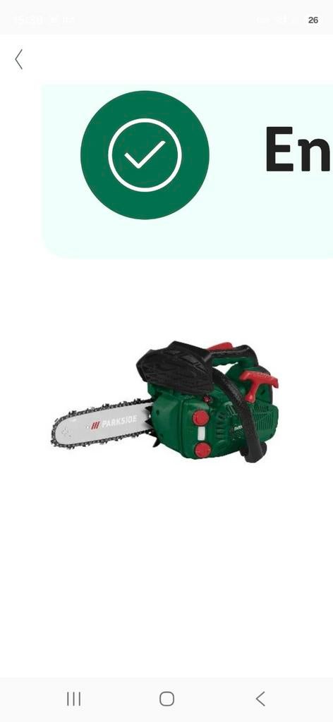 Tronçonneuse, Tronçonneuse