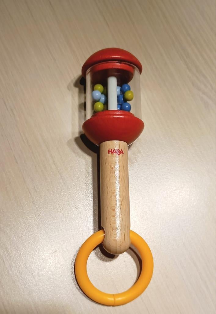 Haba houten rammelaar, Ophalen of Verzenden, Rammelaar