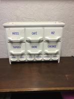 Ancienne armoire à épices vintage très décoratif, Moins de 25 cm, Moins de 100 cm, Enlèvement, Utilisé