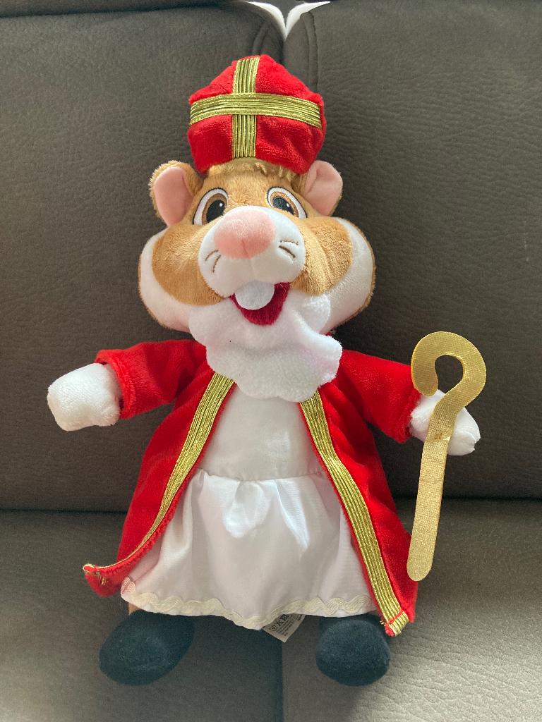 Sinterklaas knuffel, Overige karakters, Ophalen of Verzenden, Nieuw, Hamster