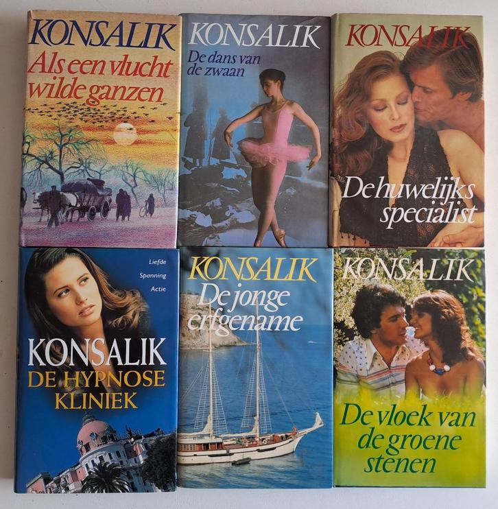Boeken Konsalik, Boeken, Romans, Gelezen, Ophalen of Verzenden