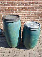 Regenwaterton, Ophalen