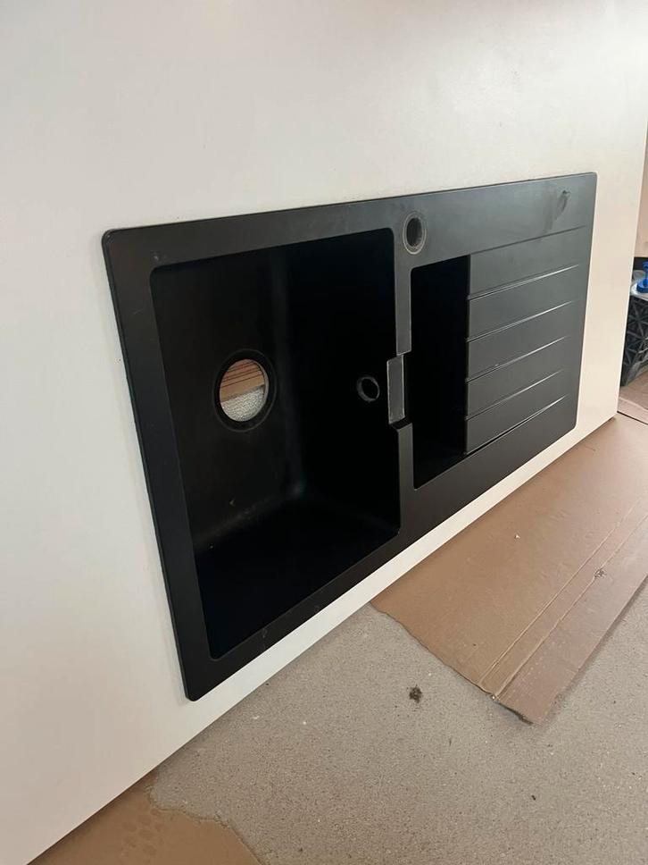 Taque induction et plan de travail avec evier, Elektronische apparatuur, Kookplaten, Gebruikt, Inductie, Ophalen