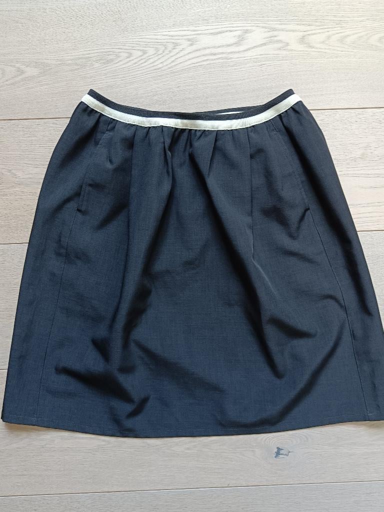 zwart rokje Bellerose S, Kleding | Dames, Rokken, Zo goed als nieuw, Maat 36 (S), Zwart, Knielengte, Ophalen of Verzenden