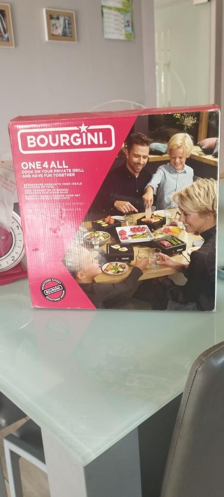 Gourmet toestel nieuw, Ophalen