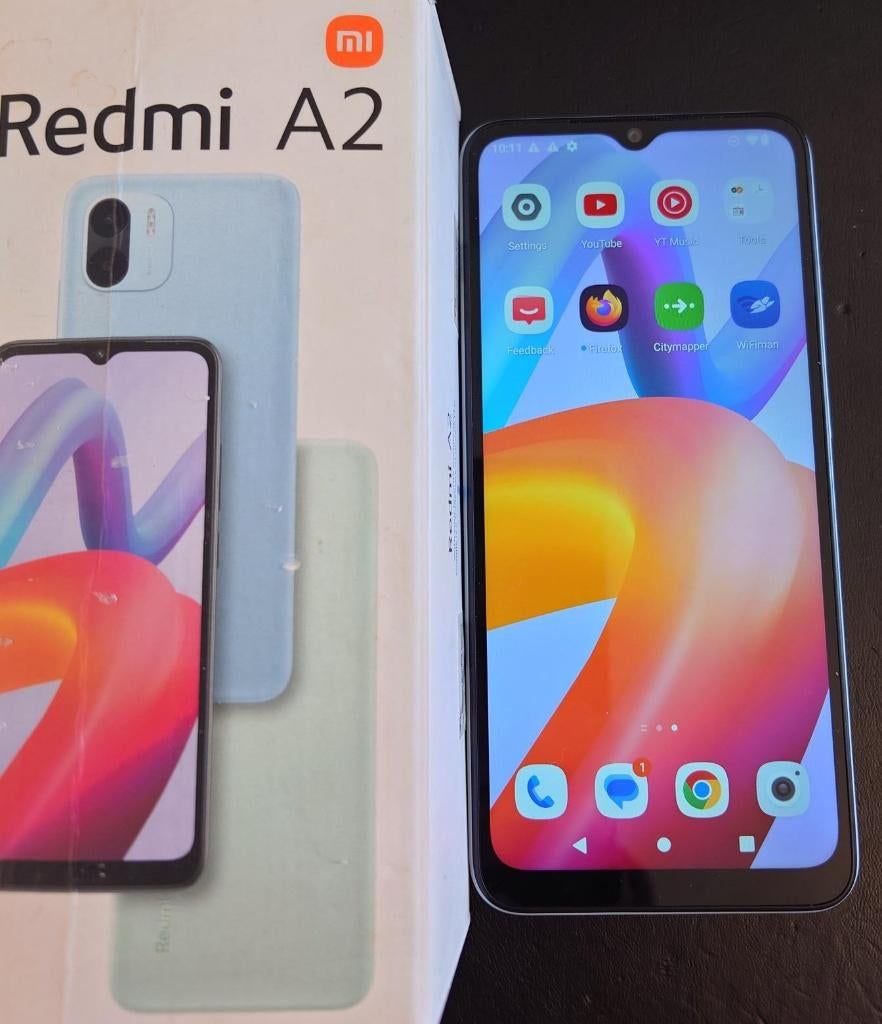 Xiaomi Redmi A2 Bleu Ciel, Neuf, Classique ou Candybar, 6 mégapixels ou plus, Sans abonnement