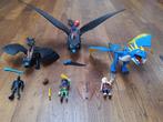 3 draken: Hikkie-Tandloos en Astrid-Stormvlieg 9246-9247, Enfants & Bébés, Enlèvement, Utilisé, Ensemble complet