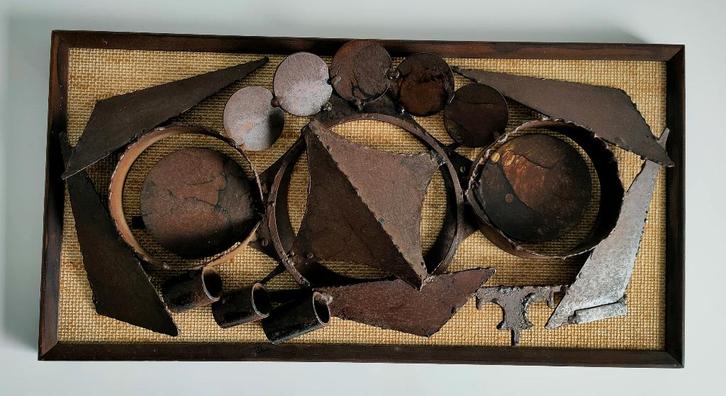 HENRIK HORST/WANDSCULPTUUR (Circa 1970), Antiek en Kunst, Kunst | Designobjecten, Ophalen