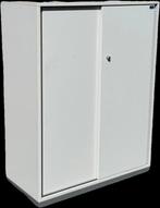 Stalen Schuifdeur Kast, Huis en Inrichting, Kasten | Roldeurkasten en Archiefkasten, Ophalen, 100 tot 150 cm, 50 tot 100 cm, Zo goed als nieuw