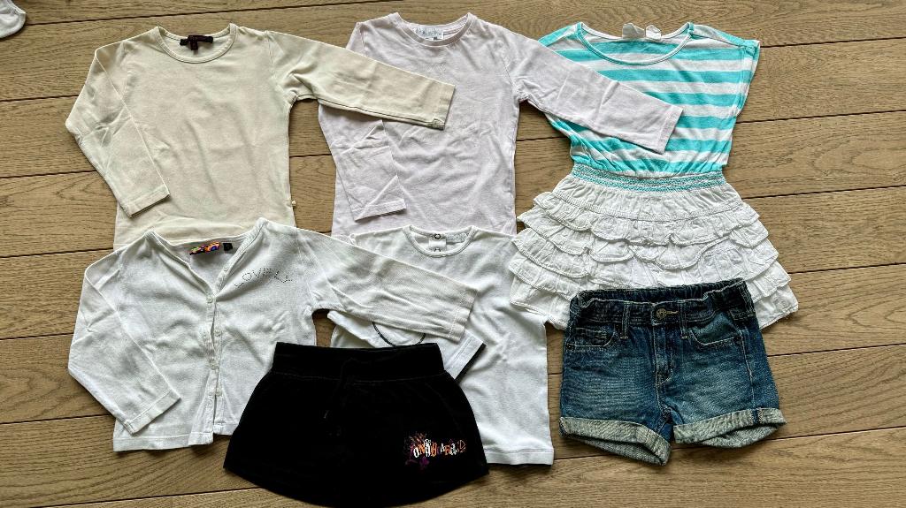 Jurk, vest, Basile & Boniface — 3-4 jaar (98-104 cm), Ophalen of Verzenden, Zo goed als nieuw, Meisje, Jurk of Rok