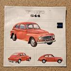 VOLVO PV544 - Folder publicitaire - ORIGINAL, Enlèvement ou Envoi