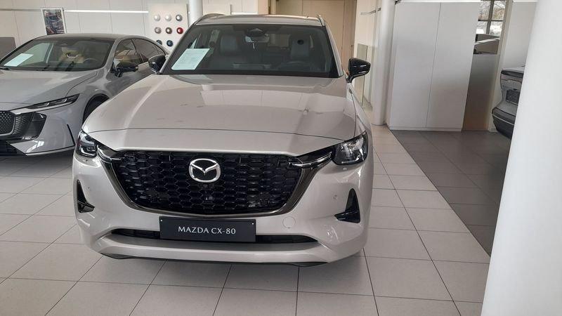 Mazda CX-80, Auto's, Mazda, 241 kW, Zwart, 4 cilinders, Bedrijf