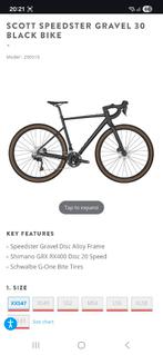Scott Speedster gravel maat S /52, Autres marques, 49 à 53 cm, Aluminium, Comme neuf