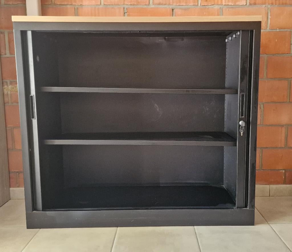 roldeurkast-archiefkast-kantoorkast, Ophalen, 100 tot 150 cm, 100 tot 150 cm, Zo goed als nieuw