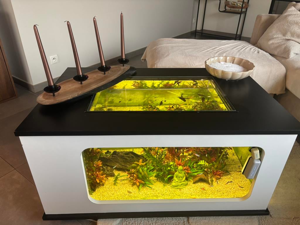 Aquarium  salon tafel te koop, Animaux & Accessoires, Pompe, Comme neuf, Enlèvement, Tetra