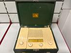 Vintage radio „His Master's Voice” (HMV) - 50’s - Collectie, Ophalen of Verzenden, Gebruikt, Radio