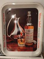 Dienblad wiskey white label, Verzamelen, Ophalen