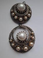 Pendentif art déco, année 50, Handtassen en Accessoires, Antieke sieraden, Ophalen, Hanger