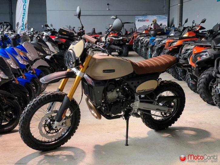 Fantic Motor - Caballero Scrambler 500 euro 5, Motoren, Motoren | Overige merken, Bedrijf, Scooter, 12 t/m 35 kW, Ophalen