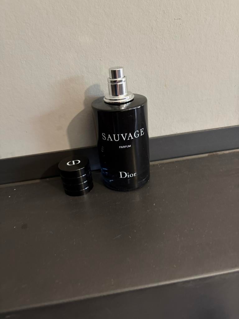 Dior sauvage parfum, Handtassen en Accessoires, Uiterlijk | Parfum, Ophalen of Verzenden, Zo goed als nieuw