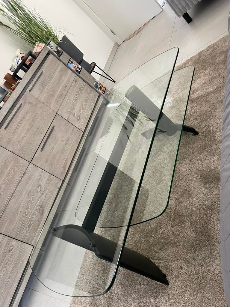 Salontafel, Ophalen, Gebruikt, 50 tot 100 cm, Glas