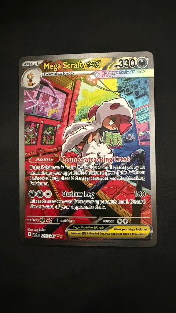 Mega Scrafty ex Mint (packfresh), Ophalen of Verzenden, Zo goed als nieuw