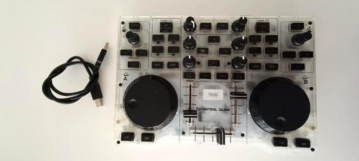 Hercules DJ controller Glow, Muziek en Instrumenten, Dj-sets en Draaitafels, Gebruikt, Ophalen