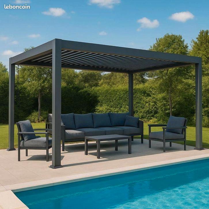bioklimatologische pergola 4 m x 3 m, Tuin en Terras, Tuinhuizen, Nieuw, Tuinhuis, Overige materialen, Ophalen