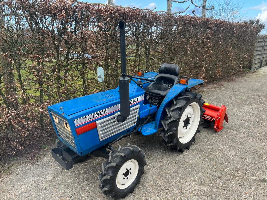 Iseki minitractor inclusief Frees| 4x4|20 PK|1.20m Frees, Hobby en Vrije tijd, Overige Hobby en Vrije tijd, Ophalen