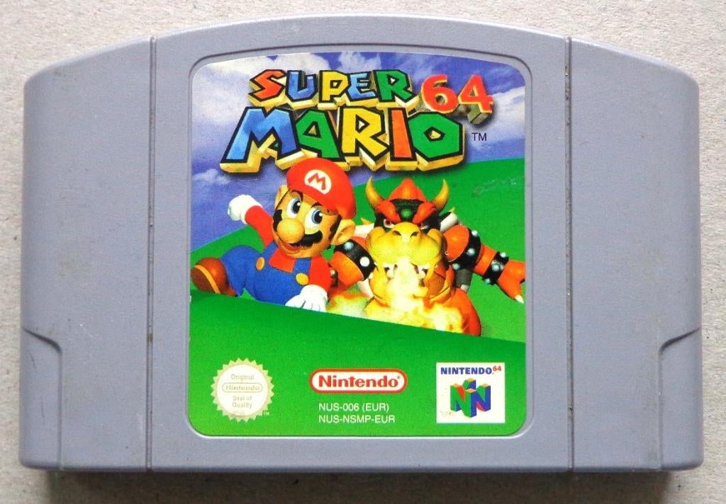 Super Mario 64 voor de Nintendo 64, Enlèvement ou Envoi, Utilisé