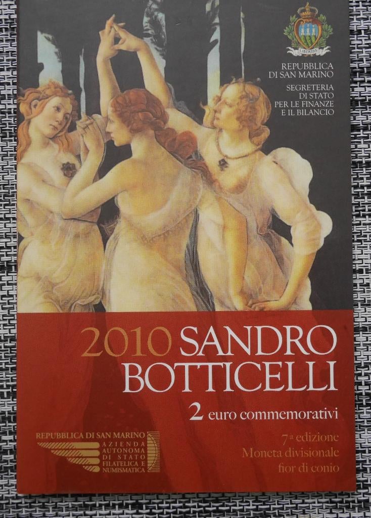 2 euro herdenking Sint - Marino 2010, Postzegels en Munten, Munten | Europa | Euromunten, Ophalen of Verzenden, San Marino, 2 euro