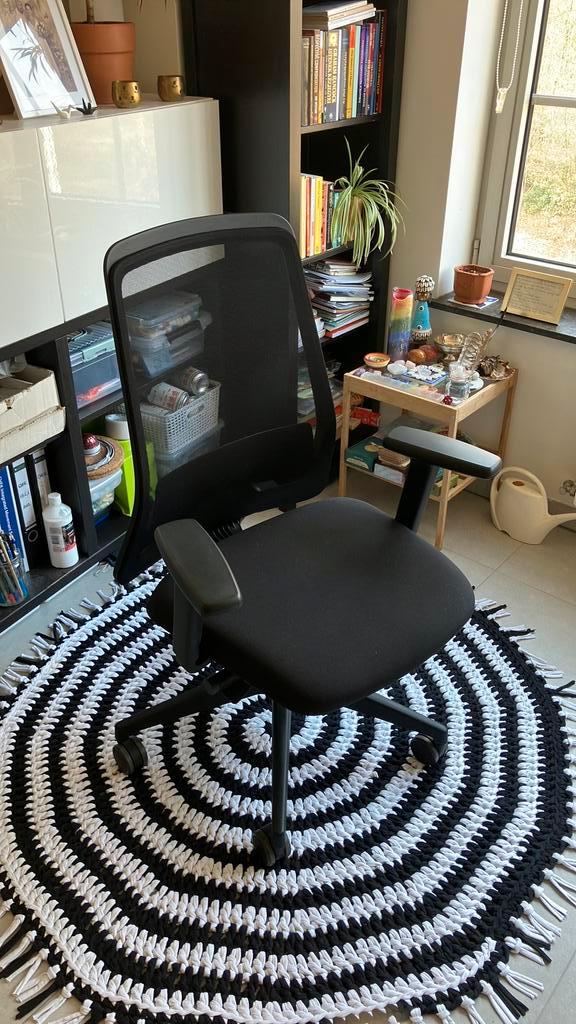 Ergonomische bureaustoel Interstuhl, Maison & Meubles, Chaises de bureau, Utilisé, Chaise de bureau, Noir, Ergonomique, Enlèvement